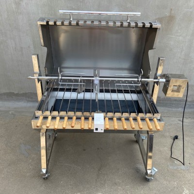 Electric Cyprus BBQ Spit  roast rotisserie automatic barbecue grill