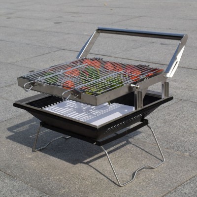 Campmaid braai easy charcoal flip bbq grills