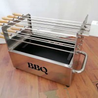 Factory Price Two layer Skewer Rotator Charcoal Barbecue Grills Electric Smokers