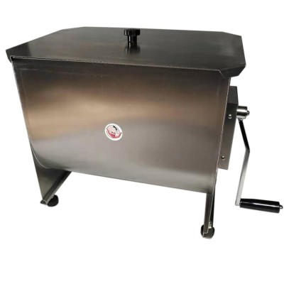 Commercial Tank Manual Sausage Meat Mixing Machine For Sale